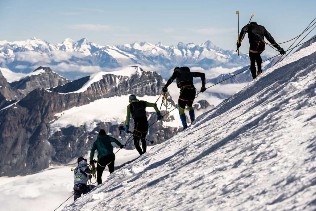 2023 Monte Rosa SkyMarathon - excitement triples - Monterosa Sky Marathon